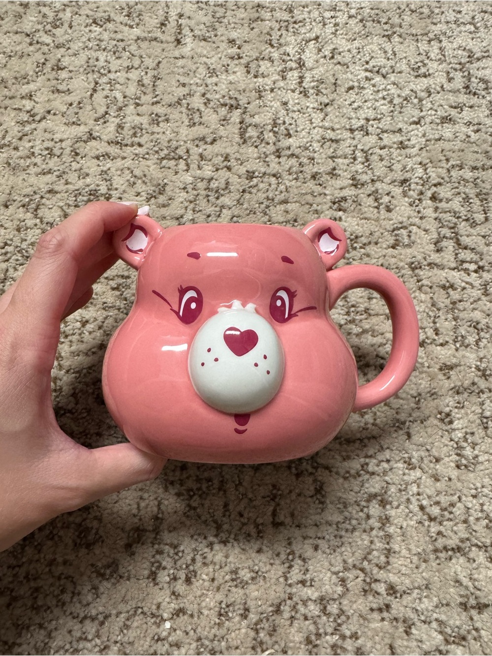Care Bears Ceramic Bear Mugs - Pink, Blue & Green Trio - Picture 2 of 7